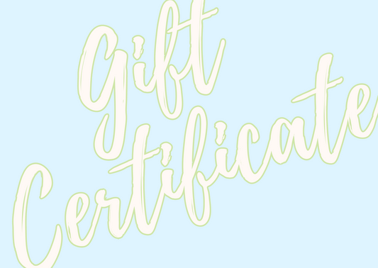 Gift Certificate