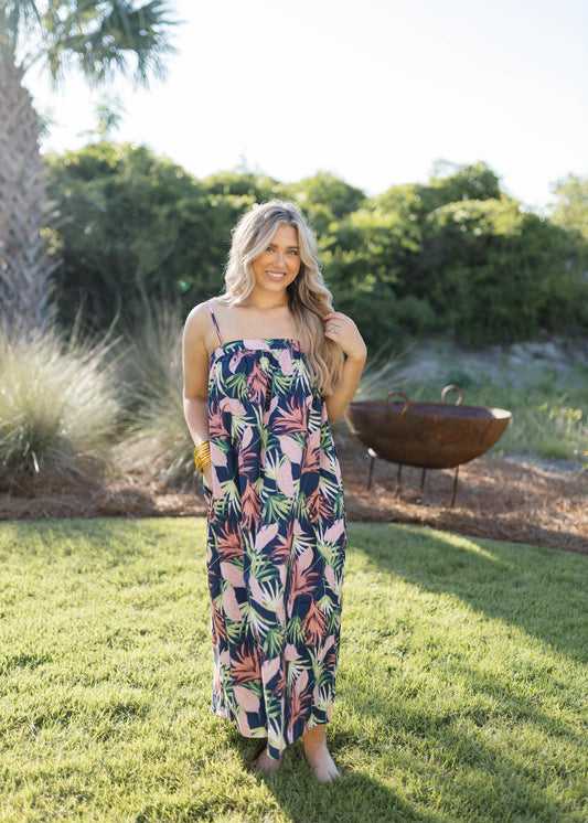 Palm Beach Navy Maxi