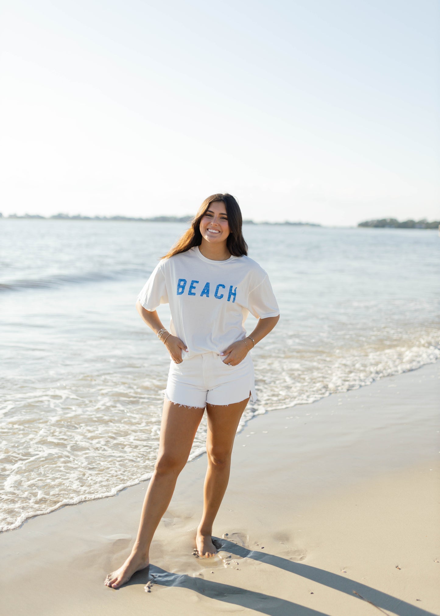 Cream "Beach" Shirt