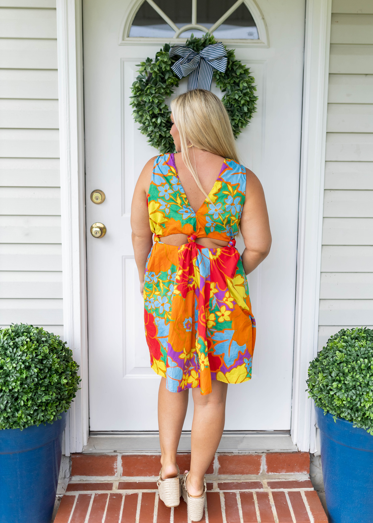 Multi Knot Mini Dress